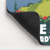 Reisposter bij het meer van Iseo, Lombardije Itali Muismat (Hoek)