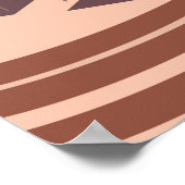 Reisposter Blue zee van Capri Italië Poster (Hoek)