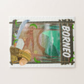 Reisposter Borneo Jungle Legpuzzel (Horizontaal)