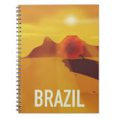 Reisposter Brazilië Notitieboek (Voorkant)