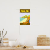 Reisposter Brazilië Poster (Keuken)