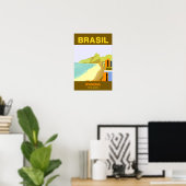 Reisposter Brazilië Poster (Thuiskantoor)