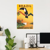 Reisposter Brazilië Rio De Janeiro Print Cruise (Thuiskantoor)
