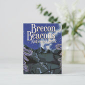 Reisposter Brecon Beacons Oude Spoorweg Briefkaart (Staand voorkant)