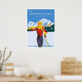 Reisposter Brits-Columbia Poster (Keuken)