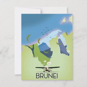 reisposter Brunei Map