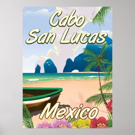 Reisposter Cabo San Lucas Mexico Poster (Voorkant)