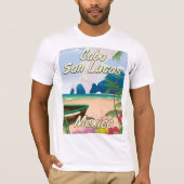 Reisposter Cabo San Lucas Mexico T-shirt (Voorkant)