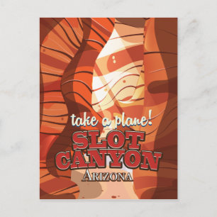 Reisposter Canyon Arizona Briefkaart