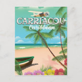 Reisposter Carriacou Briefkaart (Voorkant)