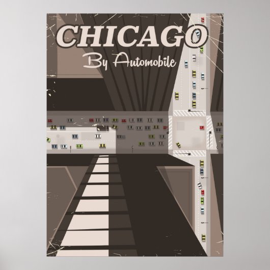 Reisposter Chicago City Poster (Voorkant)