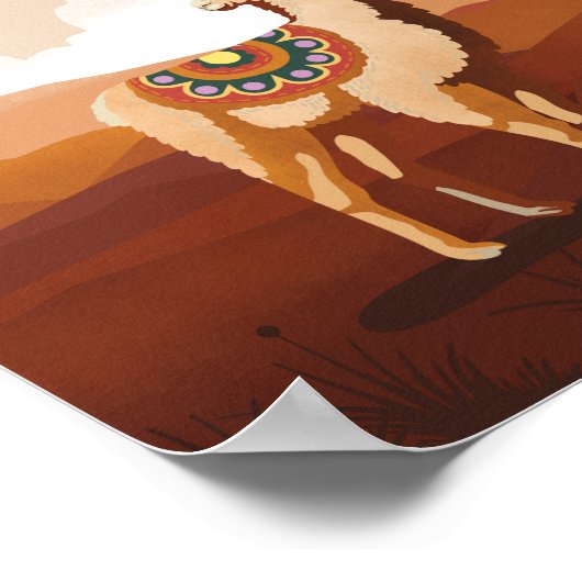 Reisposter Chili antofagasta Poster (Hoek)