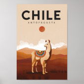 Reisposter Chili antofagasta Poster (Voorkant)