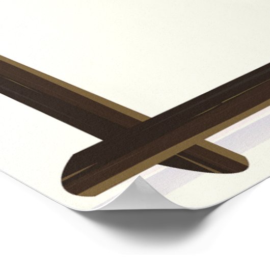 Reisposter Crested Butte Colorado Poster (Hoek)