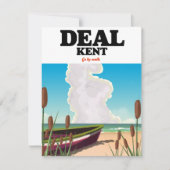 Reisposter Deal Kent aan zee (Voorkant)