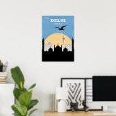 Reisposter Delhi, India Poster (Thuiskantoor)