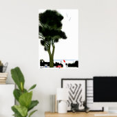 Reisposter Denemarken Deense Kunst Prin Poster (Thuiskantoor)