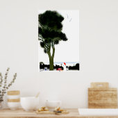 Reisposter Denemarken Deense Kunst Prin Poster (Keuken)