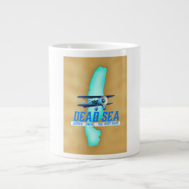 Reisposter Dode Zee Grote Koffiekop