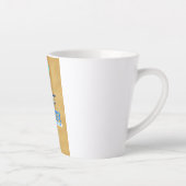 Reisposter Dode Zee Latte Mok (Rechts)
