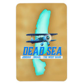 Reisposter Dode Zee Magneet (Verticaal)