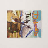 Reisposter Dolomites Italië Legpuzzel (Horizontaal)