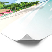 Reisposter Dominicaanse Republiek Poster (Hoek)