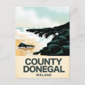 Reisposter Donegal Seaside Briefkaart (Voorkant)