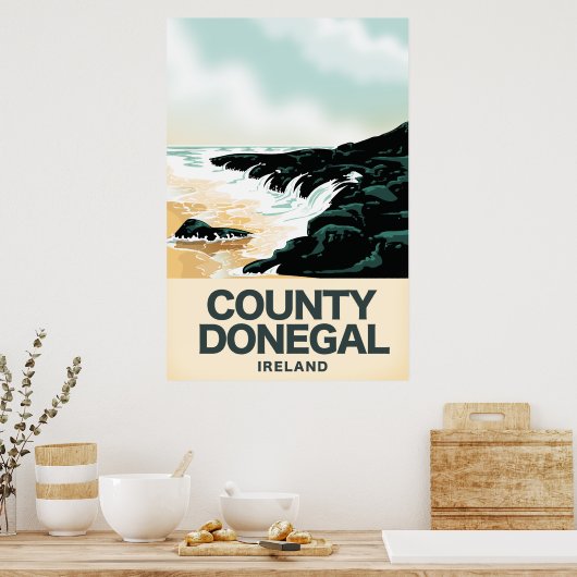 Reisposter Donegal Seaside Poster (Keuken)