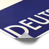 Reisposter Duitse Spoorwegen Winterreizen met Poster (Hoek)