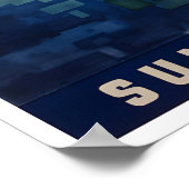 Reisposter Duitsland Duitse Kunst Kayak Print (Hoek)