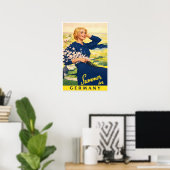 Reisposter Duitsland Poster (Thuiskantoor)