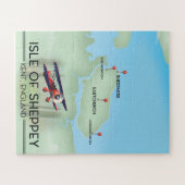 reisposter eiland Sheppey Kent Engeland Legpuzzel (Horizontaal)
