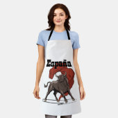 Reisposter España Schort (Gedragen)