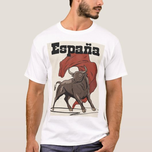 Reisposter España T-shirt (Voorkant)