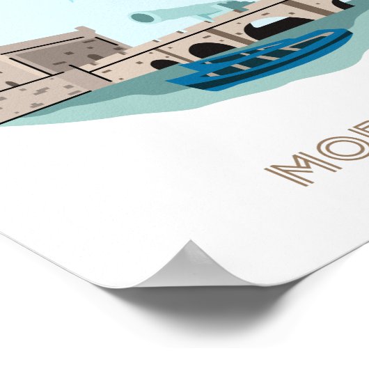 Reisposter Essaouira - marokko Poster (Hoek)