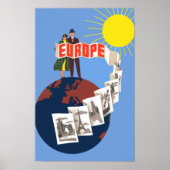 Reisposter Europa Poster (Voorkant)