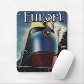 Reisposter Europa Vacation Muismat (Met muis)