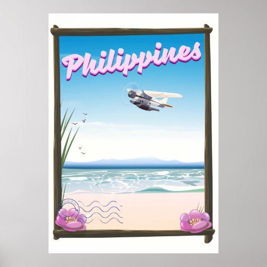 Reisposter Filipijnen Poster (Voorkant)