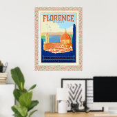Reisposter Florence-Italië Poster (Thuiskantoor)