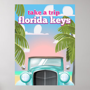 Reisposter Florida Keys Poster