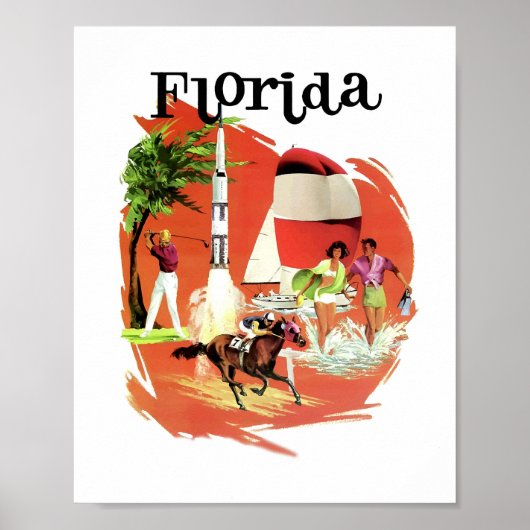  reisposter Florida Poster (Voorkant)