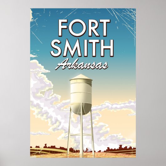 Reisposter Fort Smith Arkansas Poster (Voorkant)