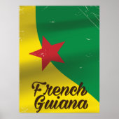 Reisposter Franse Guyana Poster (Voorkant)