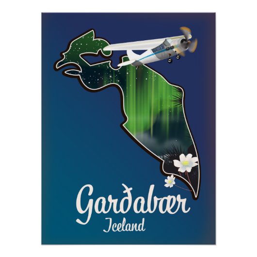 Reisposter Garðabær IJ Perfect Poster (Voorkant)