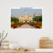 Reisposter: Gebouw van het Volkscomité, Ho Chi Poster (Keuken)