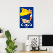 Reisposter Grado, Italië Poster (Thuiskantoor)