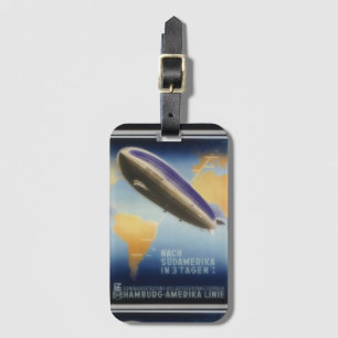  reisposter Graf Zeppelin Bagagelabel