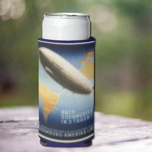 reisposter Graf Zeppelin Seltzer Blikjeskoeler