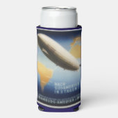  reisposter Graf Zeppelin Seltzer Blikjeskoeler (Seltzer Voorkant)